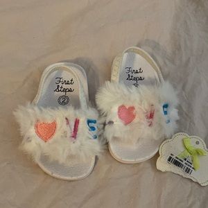 Baby fuzzy slides